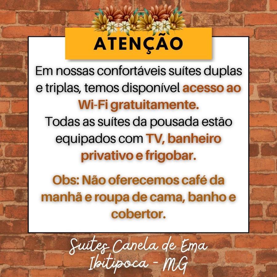Suites Canela De Ema - Ibitipoca Conceição da Ibitipoca Kültér fotó